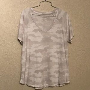 Camo V-Neck